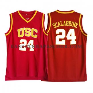 Maillot NCAA USC Scalabrine Rouge