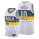 Maillot New Orleans Pelicans Jaxson Hayes Ville 2018-19 Blanc