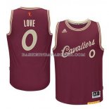 Maillot Noel Cleveland Cavaliers Love 2015 Rouge