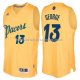 Maillot NoelIndiana Pacers George 2016 Jaune