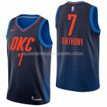 Maillot Oklahoma City Thunder Carmelo Anthony NO 7 Statement Bleu Maillot Oklahoma City Thunder Carmelo Anthony NO 7 Statement Bleu