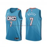 Maillot Oklahoma City Thunder Darius Bazley Ville Bleu Maillot Oklahoma City Thunder Darius Bazley Ville Bleu