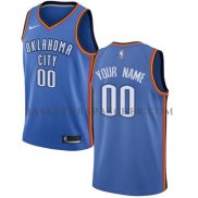 Maillot Oklahoma City Thunder Personnalise 2017-18 Bleu