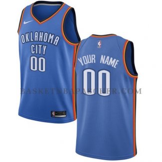 Maillot Oklahoma City Thunder Personnalise 2017-18 Bleu