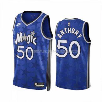 Maillot Orlando Magic Cole Anthony NO 50 Classic 2023-24 Bleu