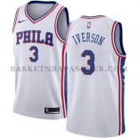 Maillot Philadelphia 76ers Allen Iverson Association 2017-18 Bla