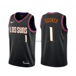 Maillot Phoenix Suns Devin Booker Ville 2019-20 Noir Maillot Phoenix Suns Devin Booker Ville 2019-20 Noir