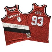 Maillot Portland Trail Blazers Bape RetroRouge