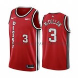 Maillot Portland Trail Blazers C.j. Mccollum 2017-18 Rouge