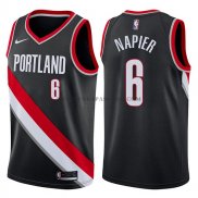 Maillot Portland Trail Blazers Shabazz Napier Icon 2017-18 Noir