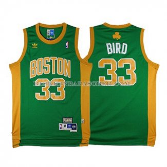 Maillot Retro Boston Celtics Bird Vert