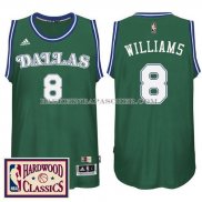 Maillot Retro Dallas Mavericks Williams Vert