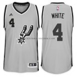 Maillot San Antonio Spurs Derrick White Alternate 2017-18 Gris