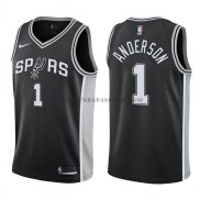 Maillot San Antonio Spurs Kyle Anderson Icon 2017-18 Noir