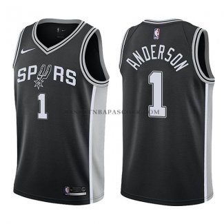 Maillot San Antonio Spurs Kyle Anderson Icon 2017-18 Noir