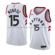 Maillot Toronto Raptors Greg Monroe Association 2018 Blanc