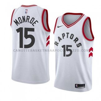 Maillot Toronto Raptors Greg Monroe Association 2018 Blanc