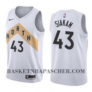 Maillot Toronto Raptors Pascal Siakam Ciudad 2018 Blanc