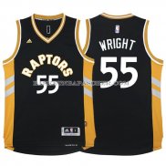 Maillot Toronto Raptors Wright Noir Or