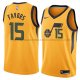 Maillot Utah Jazz Derrick Favors Statement 2018 Jaune