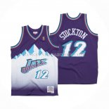 Maillot Utah Jazz John Stockton No 12 Hardwood Classics Throwback 1996-97 Volet Maillot Utah Jazz John Stockton No 12 Hardwood Classics Throwback 1996-97 Volet