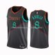 Maillot Washington Wizards Deni Avdija NO 8 Ville 2023-24 Noir