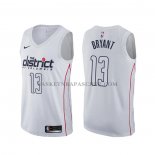 Maillot Washington Wizards Thomas Bryant Ville Blanc Maillot Washington Wizards Thomas Bryant Ville Blanc