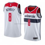 Maillot Washington Wizards Tiwian Kendley Association 2018 Blanc Maillot Washington Wizards Tiwian Kendley Association 2018 Blanc