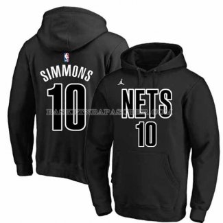 Veste a Capuche Brooklyn Nets Ben Simmons Statement 2022-23 Noir