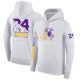 Veste a Capuche Los Angeles Lakers Kobe Bryant Blanc
