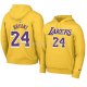 Veste a Capuche Los Angeles Lakers Kobe Bryant Jaune