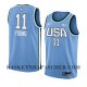 Maillot 2019 Rising Star Trae Young USA Bleu