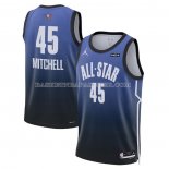 Maillot All Star 2023 Utah Jazz Donovan Mitchell NO 45 Bleu
