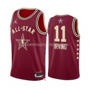 Maillot All Star 2024 Dallas Mavericks Kyrie Irving NO 11 Rouge