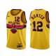 Maillot Atlanta Hawks De'andre Hunter NO 12 Ville 2021-22 Jaune