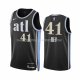 Maillot Atlanta Hawks Saddiq Bey NO 41 Ville 2023-24 Noir