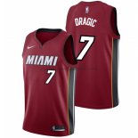 Maillot Authentique Miami Heat Dragic 2017-18 Rouge
