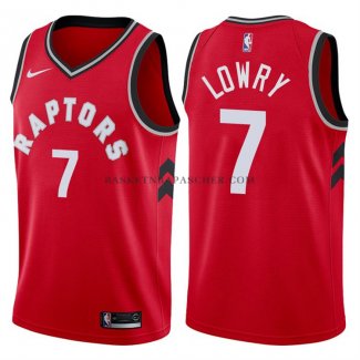 Maillot Authentique Toronto Raptors Lowry 2017-18 Rouge