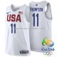Maillot Authentique USA 2016 Thompson Blanc