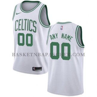 Maillot Boston Celtics Personnalise 2017-18 Blanc