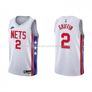 Maillot Brooklyn Nets Blake Griffin NO 2 Classic 2022-23 Blanc