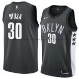 Maillot Brooklyn Nets Dzanan Musa Black Statement 2018 Noir