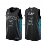 Maillot Charlotte Hornets Jeremy Lamb Ville Noir
