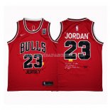 Maillot Chicago Bulls Michael Jordan No 23 Retro Rouge3