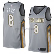 Maillot Cleveland Cavaliers Channing Frye Ville 2018 Gris