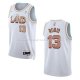 Maillot Cleveland Cavaliers Ricky Rubio NO 13 Ville 2022-23 Blanc