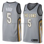 Maillot Cleveland Cavaliers Rodney Hood Ville 2018 Gris