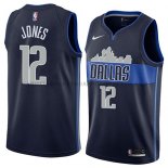Maillot Dallas Mavericks Jalen Jones Statement 2018 Bleu