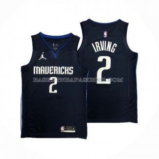 Maillot Dallas Mavericks Kyrie Irving NO 2 Statement 2019-20 Bleu