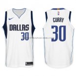 Maillot Dallas Mavericks Seth Curry 2017-18 Blanc